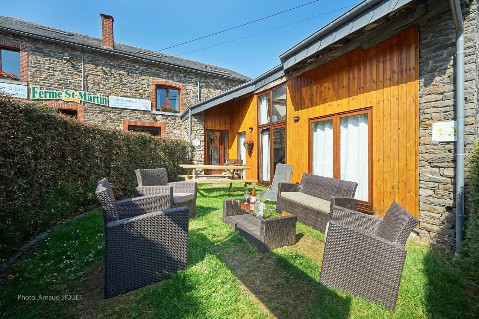 Ferme St Martin Bed & Breakfast Manhay Exterior photo
